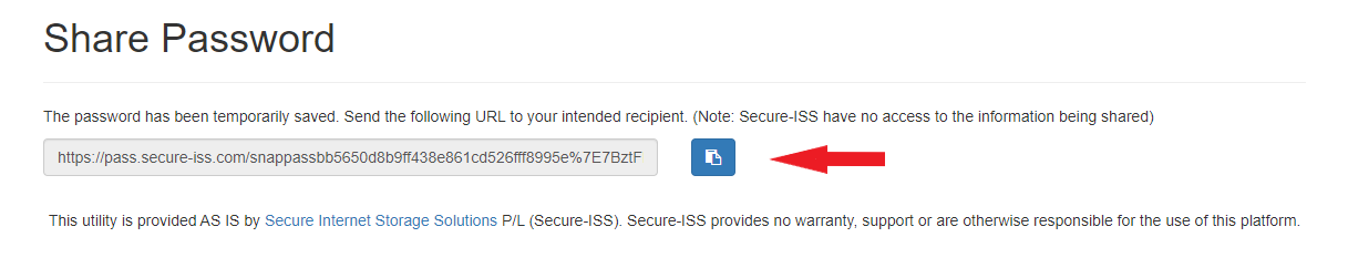 don't forget to copy the url for sharing purposes